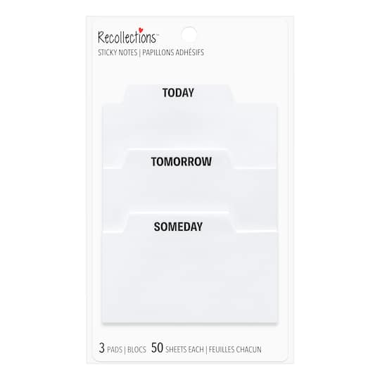 Today Tab Planner Sticky Notes by Recollections™